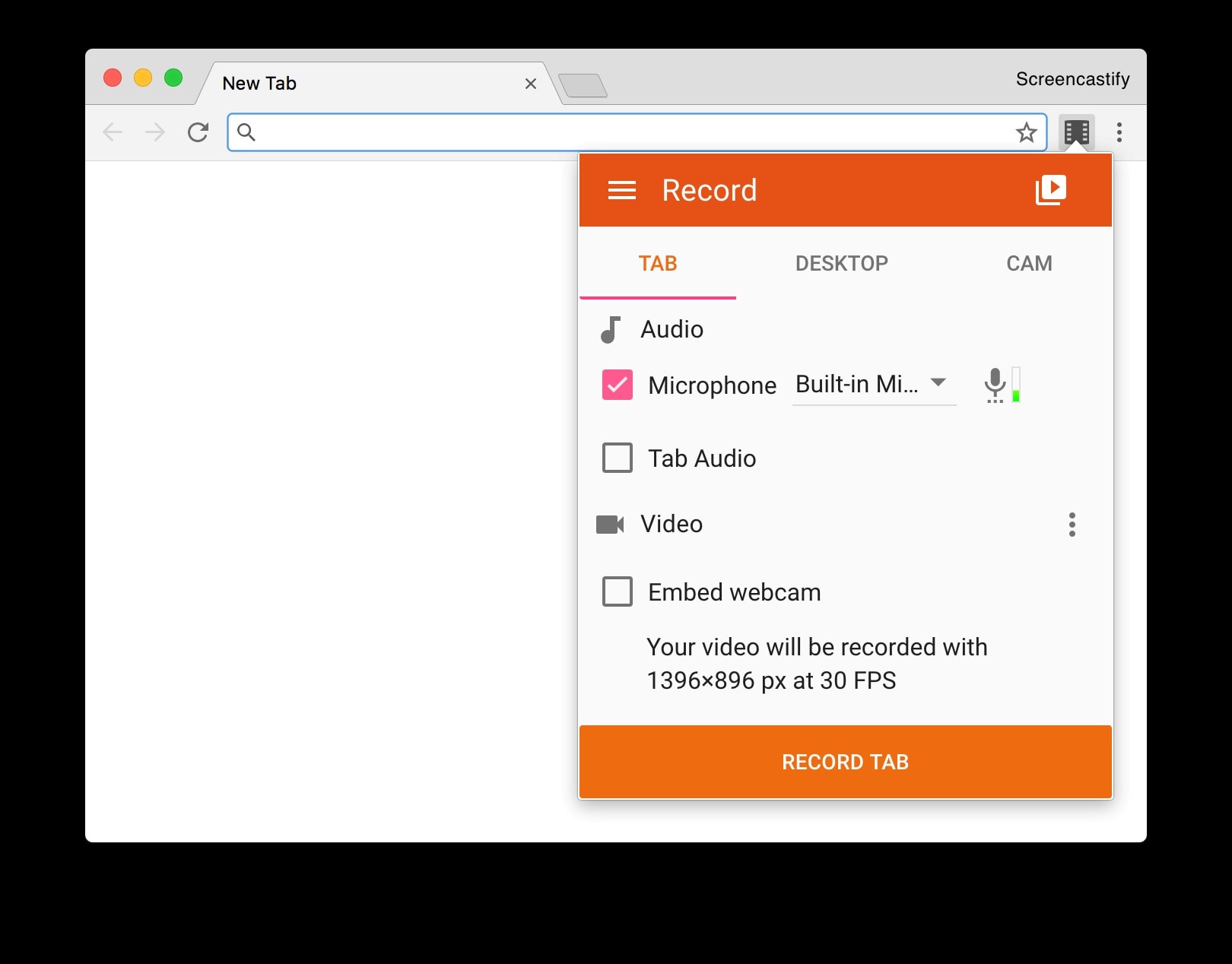 chrome extension screencastify