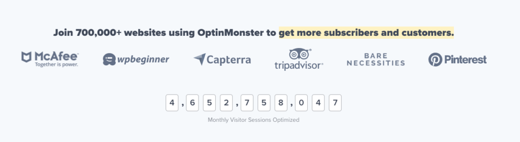 OptinMonster customers