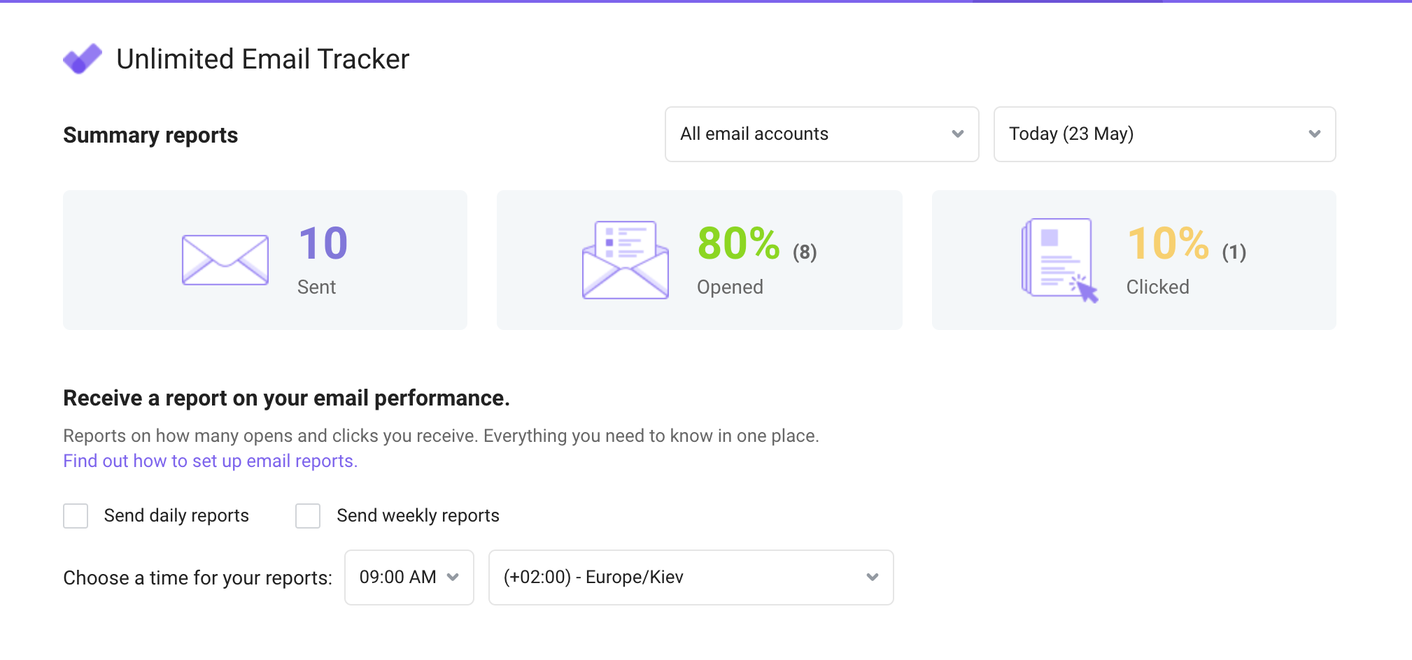 Snovio - Email Tracker for Gmail