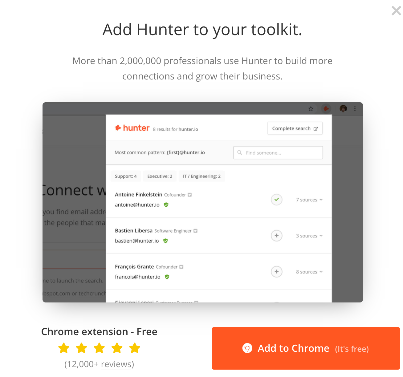 what is hunter.io