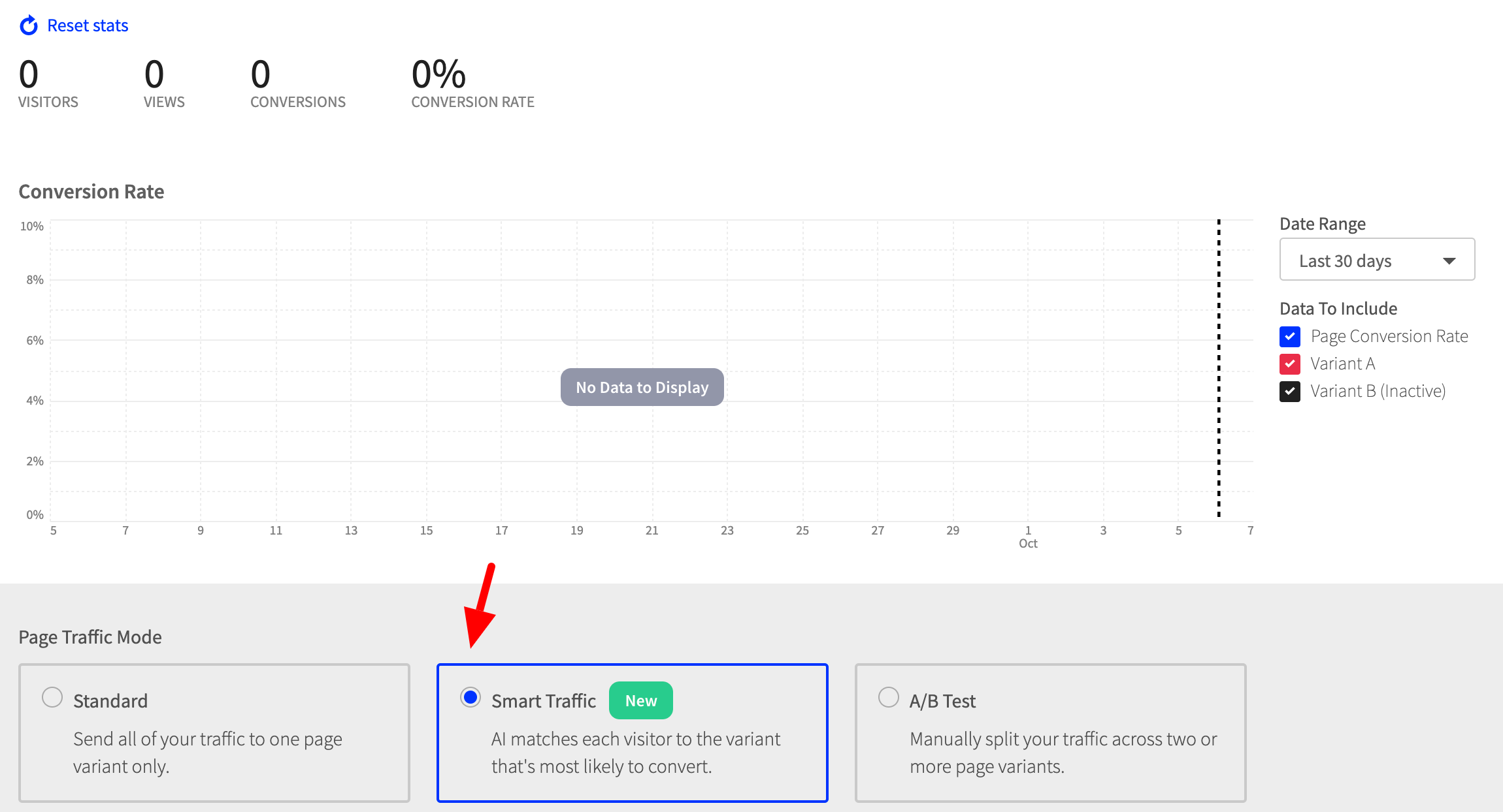 Smart Traffic Unbounce