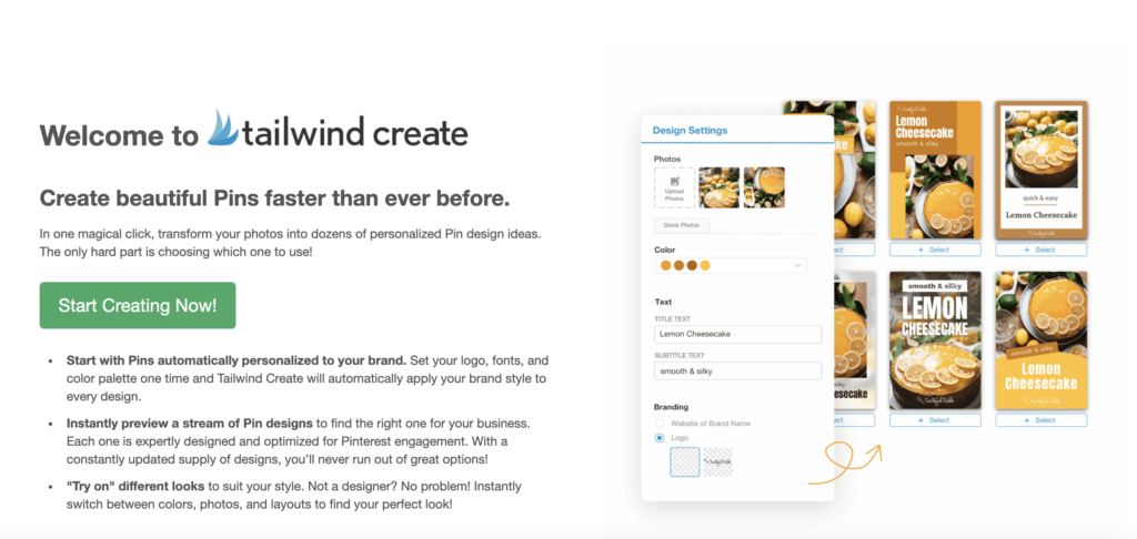 Tailwind app Create Editor