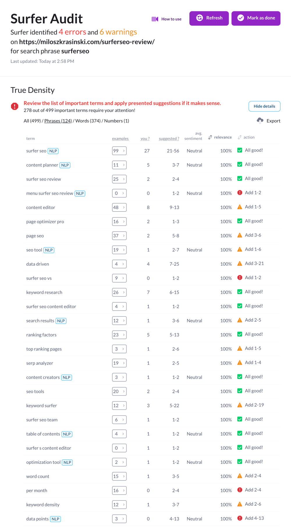 Surfer SEO Review  The Best On-Page SEO Tool?